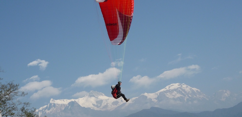 Paragliding in Mussoorie